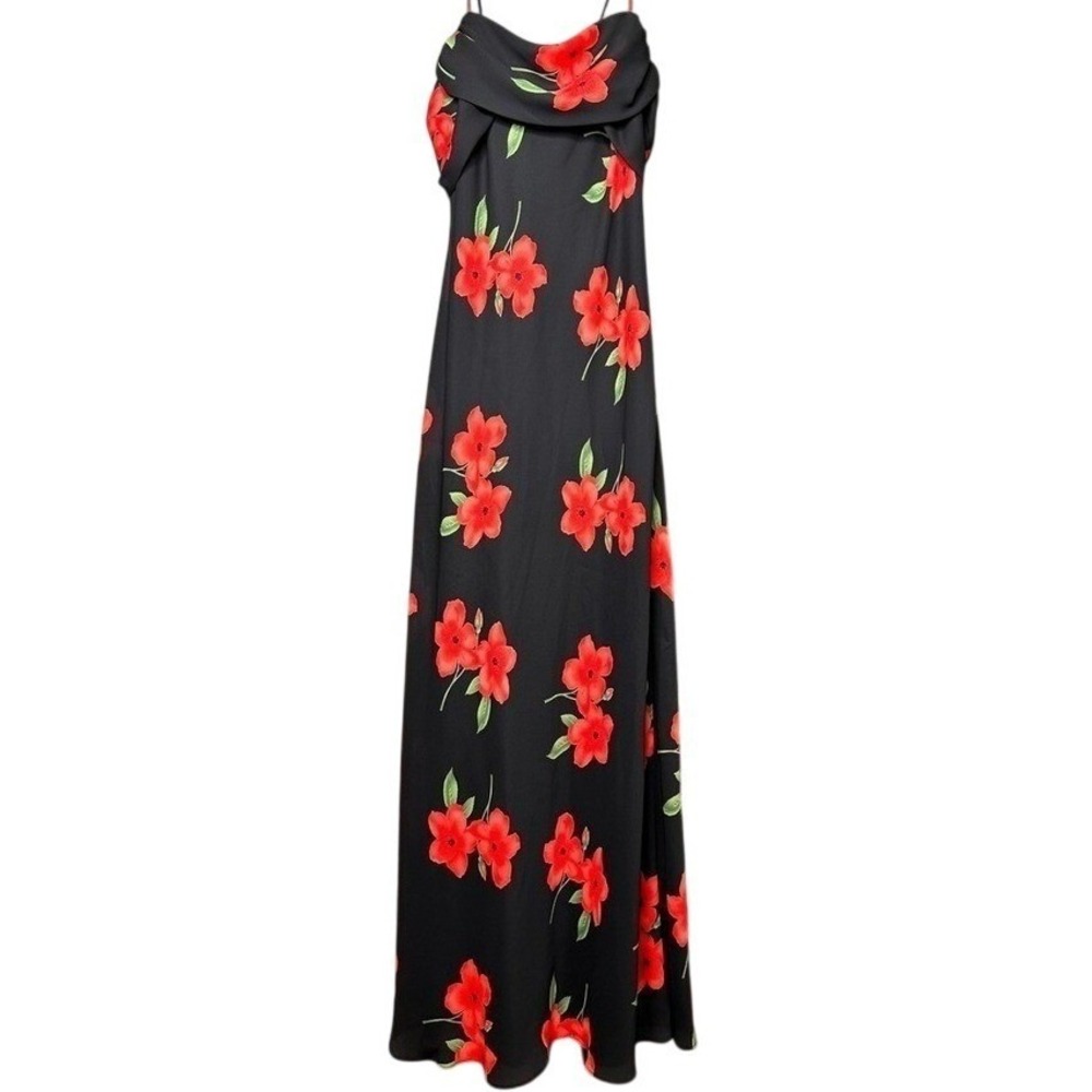 Vntage Whimsigoth Fairy Maxi Dress Women 14 Romantic Ruffle Winged Dark Academia